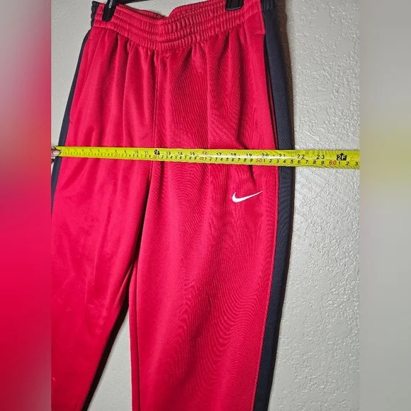 NIKE‎ Team Woven Training Track Pants Men Size L  in Red - Picture 5 of 8